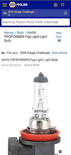 NAPA PROLink Bildschirmfoto 5