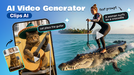 AI Video Generator - Clips AI Bildschirmfoto 5