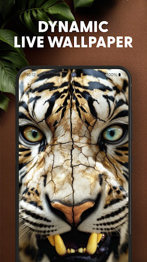 4K Tiger Live‑Wallpaper Bildschirmfoto 7