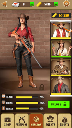 Western-Überleben  Schießspiel Bildschirmfoto 1