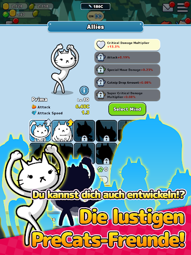 PreCats! Katzenzucht RPG Bildschirmfoto 11