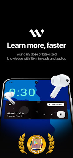 Wiser - 15 minutes Audio Books Bildschirmfoto 1