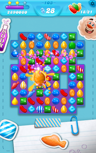Candy Crush Soda Saga Bildschirmfoto 4