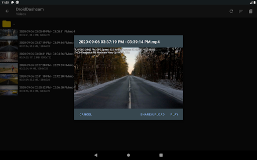Droid Dashcam - Auto-DVR Bildschirmfoto 4