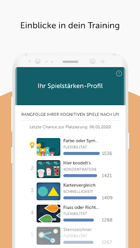 Lumosity: Gehirnspiele Bildschirmfoto 10