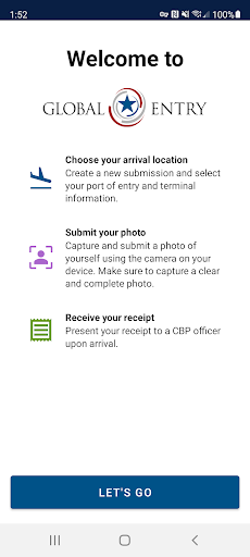 Global Entry Bildschirmfoto 3