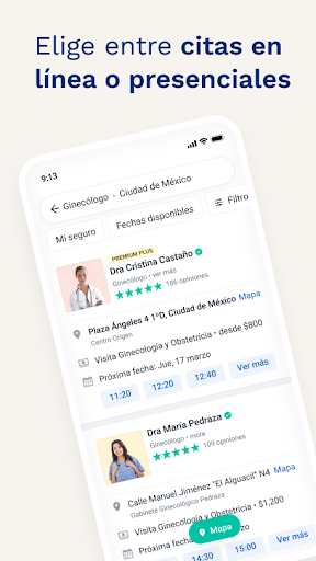 Doctoralia: pide citas médicas Bildschirmfoto 4