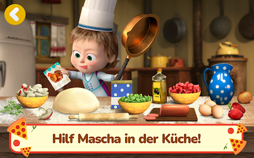 Mascha und der Bär: Pizzeria! Bildschirmfoto 2