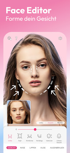 YouCam Makeup: Face Editor Bildschirmfoto 8