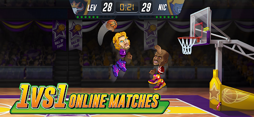 Basketball Arena: Online Spiel Bildschirmfoto 2
