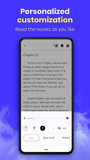 AlphaNovel — Books & Stories Bildschirmfoto 1