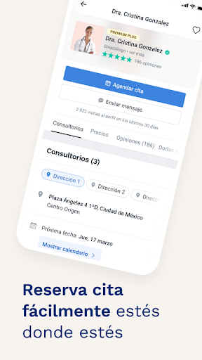Doctoralia: pide citas médicas Bildschirmfoto 2