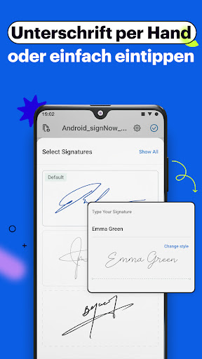 SignNow Elektronische Signatur Bildschirmfoto 3