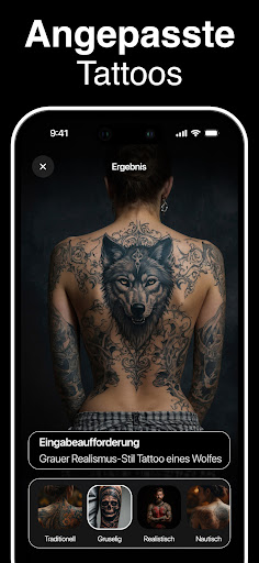 Tattoo AI – Tattoo-Designs Bildschirmfoto 18