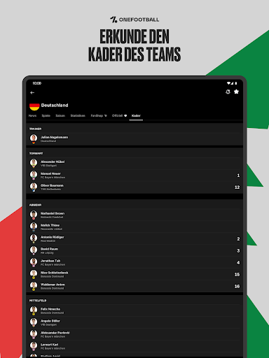OneFootball - Fußball News Bildschirmfoto 8