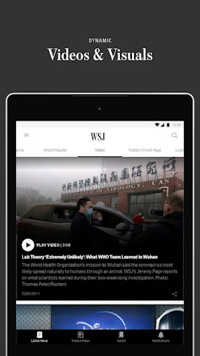 The Wall Street Journal. News Bildschirmfoto 3