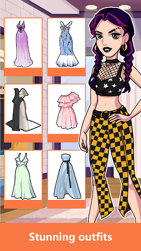 Vlinder Story: Dress up games Bildschirmfoto 2