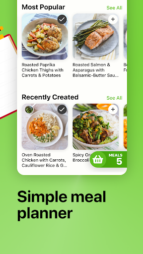 Mealime Meal Plans & Recipes Bildschirmfoto 2