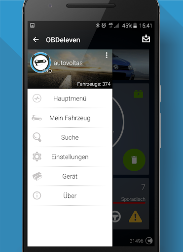 OBDeleven VAG Autodiagnose Bildschirmfoto 1
