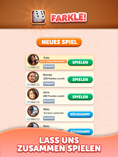 Farkle Würfelwurf Bildschirmfoto 10