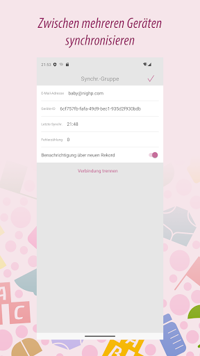 Baby Tracker Bildschirmfoto 1