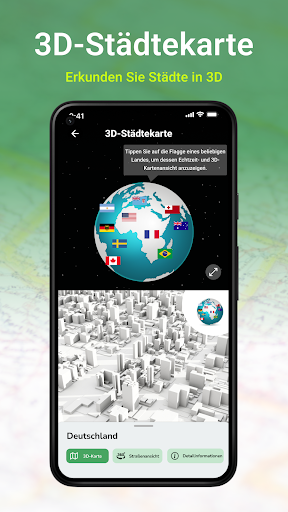 Erdkart Satelliten-Live-Ansic Bildschirmfoto 4