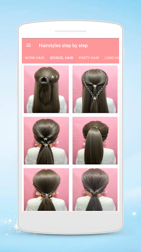 Frisuren Schritt für Schritt Bildschirmfoto 5