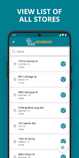 Yesway & Allsup’s Rewards Bildschirmfoto 2