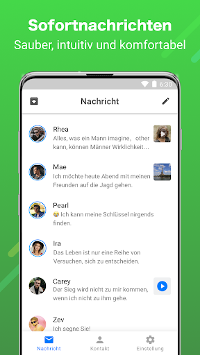 Messenger: Nachrichten, SMS Bildschirmfoto 2