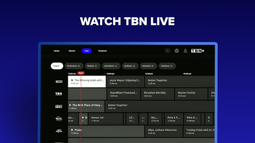 TBN+ Christliches Streaming Bildschirmfoto 17