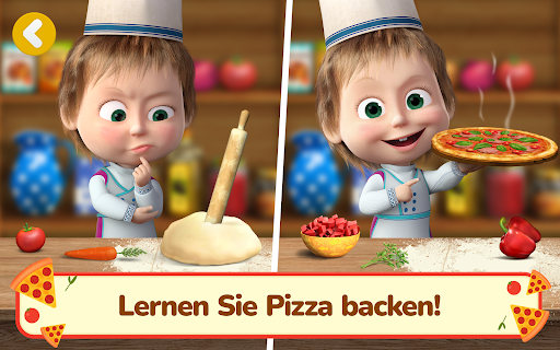 Mascha und der Bär: Pizzeria! Bildschirmfoto 26