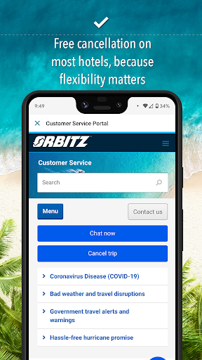 Orbitz Hotels & Flights Bildschirmfoto 7