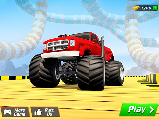 Mega Ramp Monster Truck Stunts Bildschirmfoto 15
