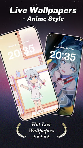 Live Wallpapers - VibeWalls Bildschirmfoto 2