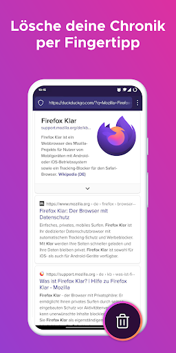 Firefox Focus Browser Bildschirmfoto 6