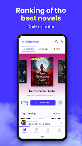 AlphaNovel — Books & Stories Bildschirmfoto 4
