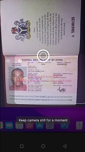 ID Card, Passport, Driver Lice Bildschirmfoto 2
