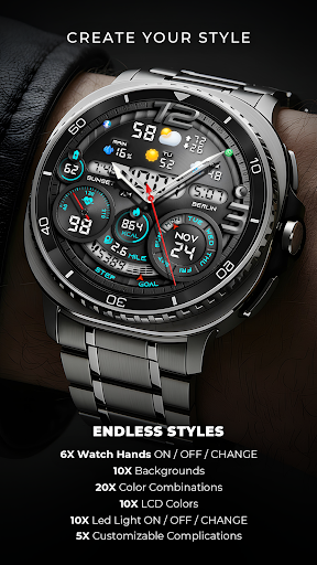 PER32 Ultra Hybrid Watch Face Bildschirmfoto 6