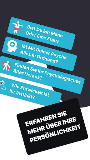 Psychologische Einstufungstest Bildschirmfoto 5