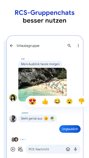 Google Messages Bildschirmfoto 2