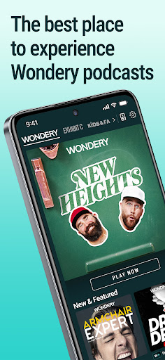 Wondery: Must-Hear Podcasts Bildschirmfoto 1