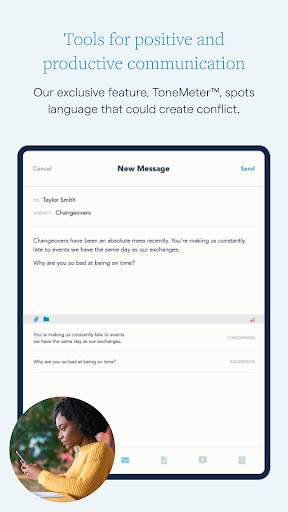 OurFamilyWizard Co-Parent App Bildschirmfoto 10