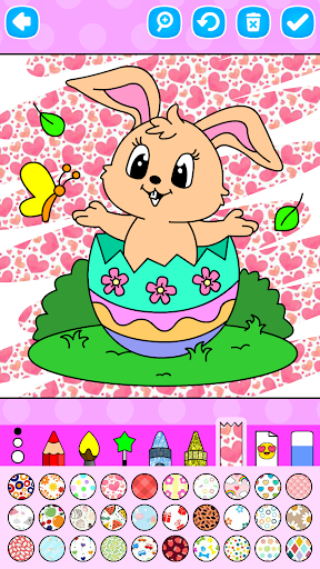 Easter Egg Coloring Pages Bildschirmfoto 8