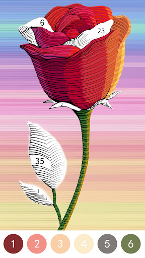 Vivid Color-Malen nach Zahlen Bildschirmfoto 5