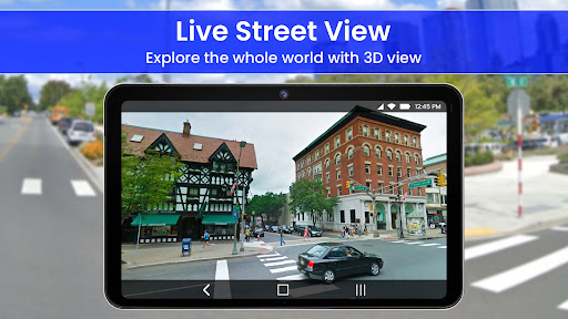Live Earth Map: GPS Navigation Bildschirmfoto 3