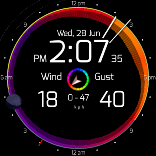 SkyHalo Weather for Wear OS Bildschirmfoto 7