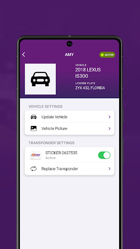 E-PASS Toll App Bildschirmfoto 3