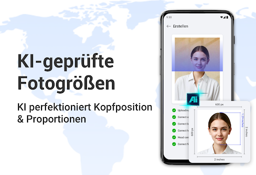 AI-Pass&Ausweisfoto-Ersteller Bildschirmfoto 2