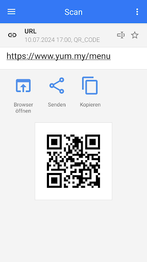 QR & Barcode Scanner (Deutsch) Bildschirmfoto 13