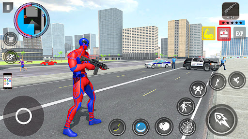 Rope Action City Fighting Game Bildschirmfoto 1